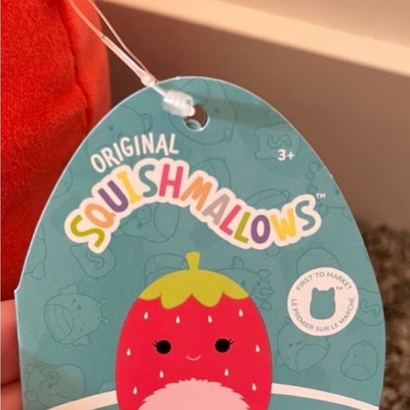 Scarlet 7” strawberry squishmallow - Picture 3 of 6